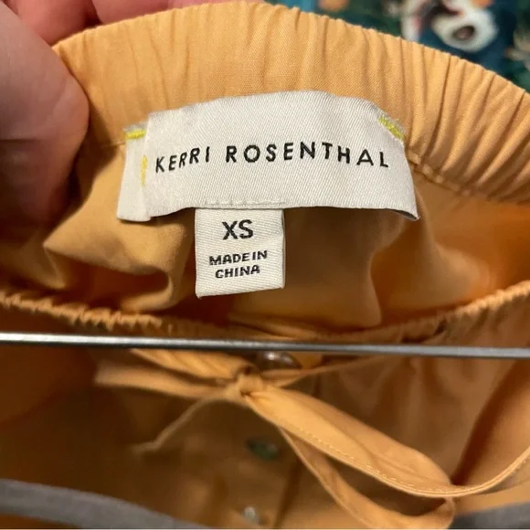 Mustard Midi Button-Front Skirt - Picture 5 of 8